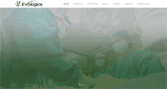Desktop Screenshot of evologicsamerica.com